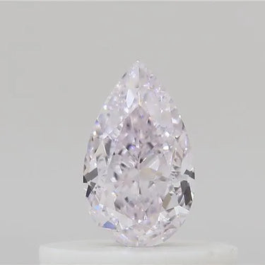 0.33ct Pear Natural Diamond (Faint Pink, Clarity VS1, GIA)