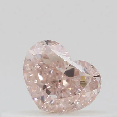 0.28ct Heart Natural Diamond (Fancy Light Pink, Clarity VS2, GIA)