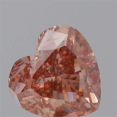 0.47ct Heart Natural Diamond (Fancy Deep Pink, Clarity VS2, GIA)