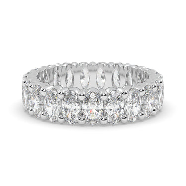 Oval Eternity Band